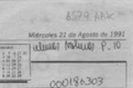Hágase tu voluntad!  [artículo] Enrique Ramírez Capello.