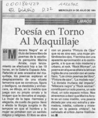Poesía en torno al maquillaje  [artículo].