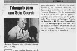 Triángulo para una sola cuerda  [artículo].