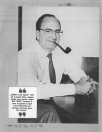 Fernando Monckeberg, jaque mate -- a la desnutrición  [artículo] Ana María Larraín.