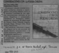 Conversaciones con la poesía chilena  [artículo] Albar.