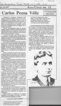 Carlos Pezoa Véliz  [artículo].