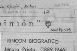 Jenaro Prieto (1889-1946)  [artículo].