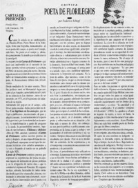 Poeta de florilegios