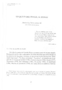 Lo que es del fuego, al fuego