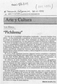 "Pichilemu"  [artículo] Alberto Arraño.