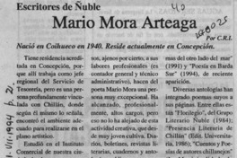 Mario Mora Arteaga  [artículo] Carib.