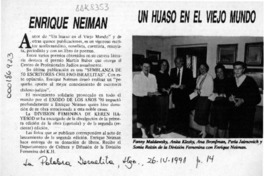 Enrique Neiman  [artículo].