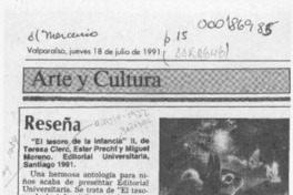 Reseña  [artículo] E. U.