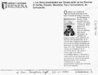 Reseña  [artículo].