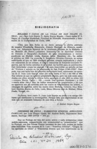 Orígenes de Chile, elementos étnicos, apellidos, familias