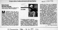 Norte grande, 500 años después  [artículo] Luis Vargas Saavedra.
