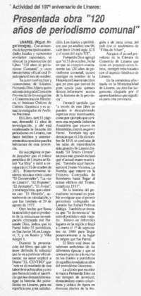 Presentada obra "120 años de periodismo comunal"