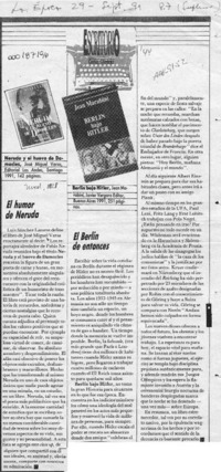 El humor de Neruda  [artículo] Carlos Olivárez.