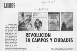 Revolución en campos y ciudades  [artículo] C. R.