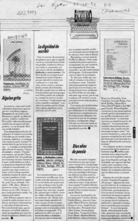 Escritorio  [artículo] Carlos Olivárez.