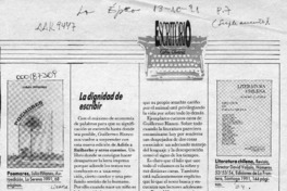 Escritorio  [artículo] Carlos Olivárez.