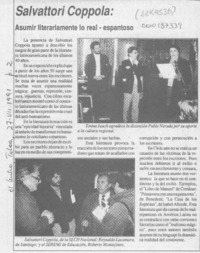 Salvattori Coppola, asumir literariamente lo real-espantoso  [artículo].