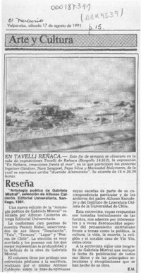 Reseña  [artículo] E. U.