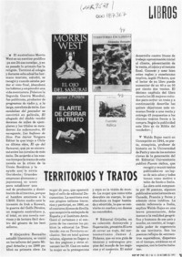 Territorios y tratos