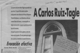 Evocación afectiva  [artículo] Carmen Gloria Berríos.