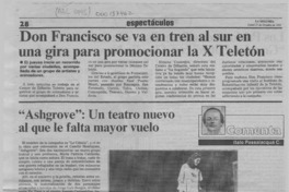 "Ashgrove", un teatro nuevo al que le falta mayor vuelo  [artículo] Italo Passalacqua C.