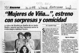 "Mujeres de Viña -- ", estreno con sorpresas y comicidad