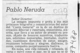 Pablo Neruda  [artículo] César Díaz-Muñoz Cormatches.