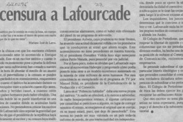 La censura de Lafourcade