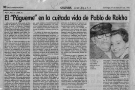 El "Págueme" en la cuitada vida de Pablo de Rokha  [artículo] Filebo.