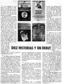 Diez historias y un debut
