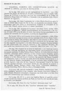 Valdivia, varonía del conquistador Martín de Irízar