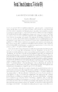 Las invenciones de A. B. C