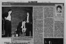 "Matatangos"  [artículo] Yolanda Montecinos.