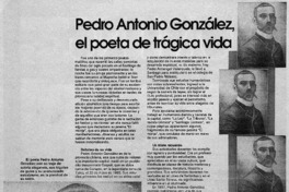 Pedro Antonio González, el poeta de trágica vida