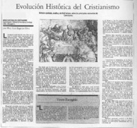 Evolución histórica del cristianismo