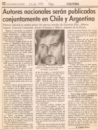 Autores nacionales serán publicados conjuntamente en Chile y Argentina