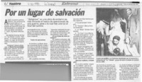 Por un lugar de salvación  [artículo].