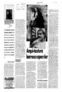 Arqui-textura barroca especular  [artículo] Patricio Varetto.
