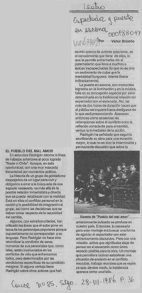 Espectador y puesta en escena  [artículo].