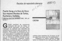 Puerto Varas a la hora de once  [artículo] C. B.