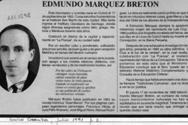Edmundo Márquez Bretón  [artículo].