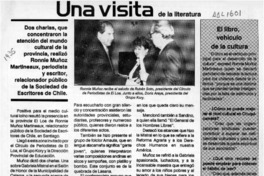 Una Visita de la literatura  [artículo].
