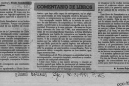 Andrés Bello, biografía emotiva  [artículo] Antonio Rojas Gómez.