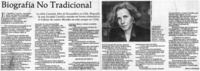 Biografía no tradicional