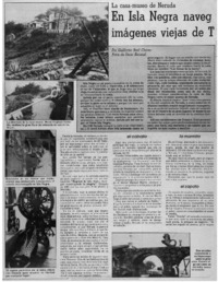 En Isla Negra navegan todavía imágenes viejas de Temuco