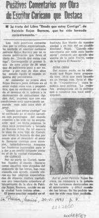 Positivos comentarios por obra de escritor curicano que destaca  [artículo].