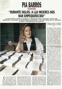 Durante siglos, a las mujeres nos han empequeñecido"