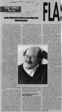 Navidad con lo pelos de punta  [artículo] Antonio Skármeta.