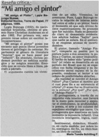 "Mi amigo el pintor"